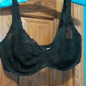 Bali black underwire bra